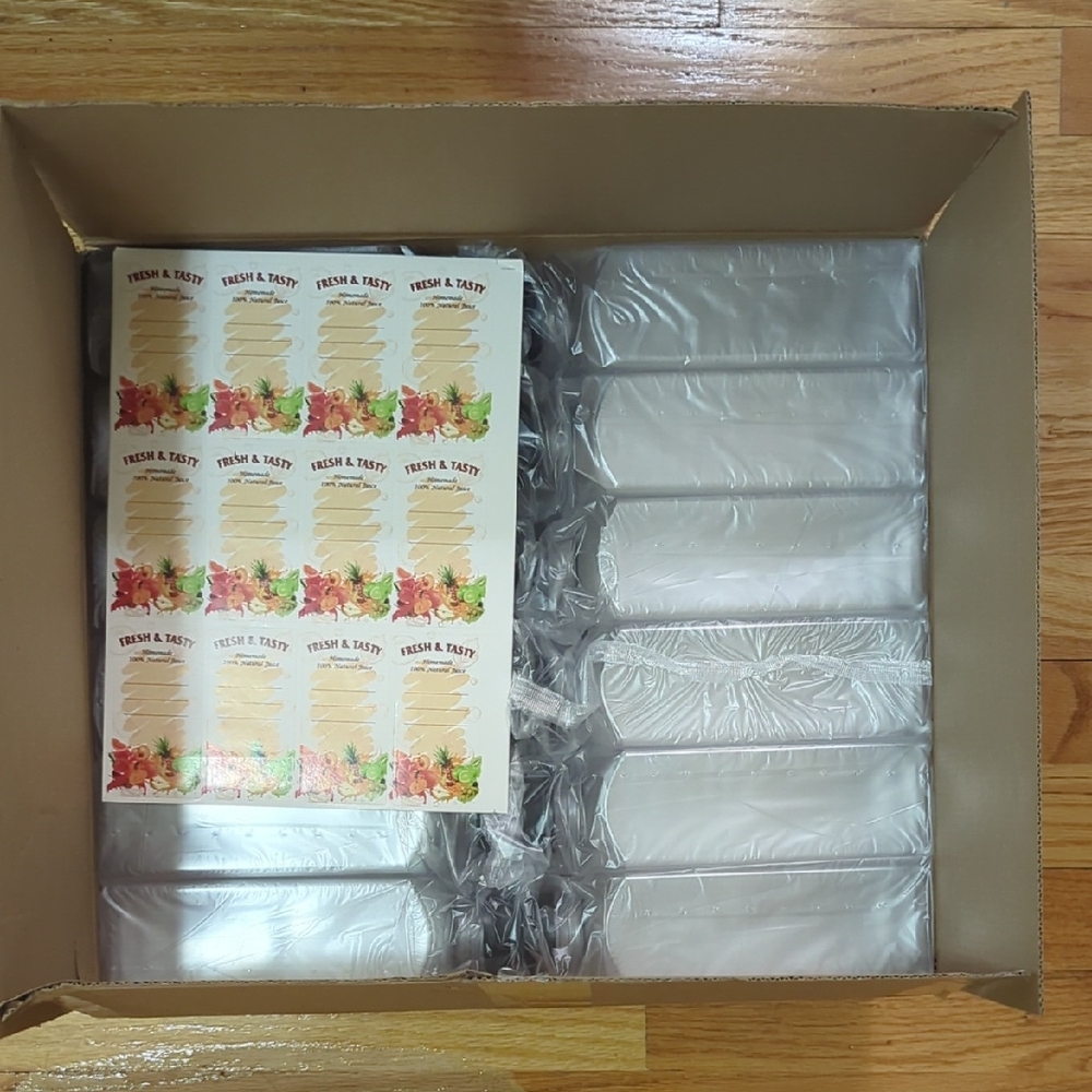 Clear Plastic Beverage Bottles 36pcs 16oz